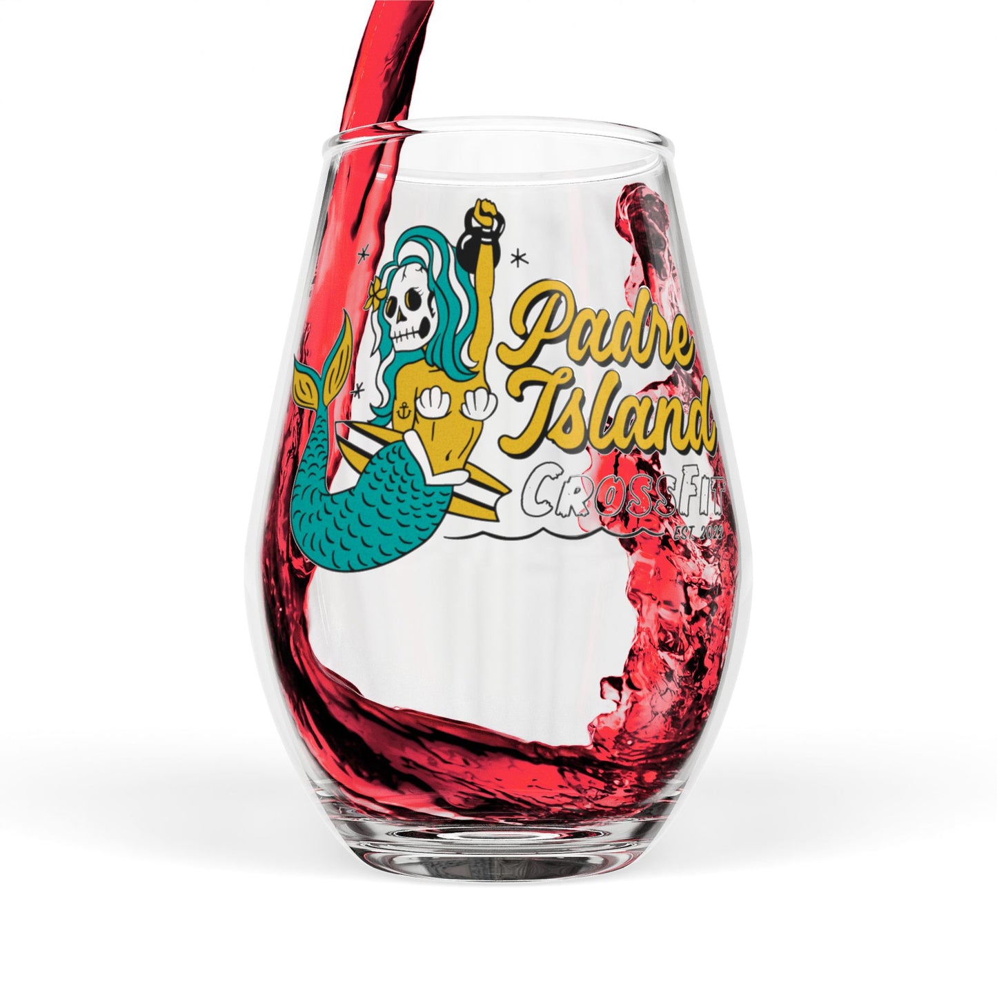 PICF Mermaid Wine Glass