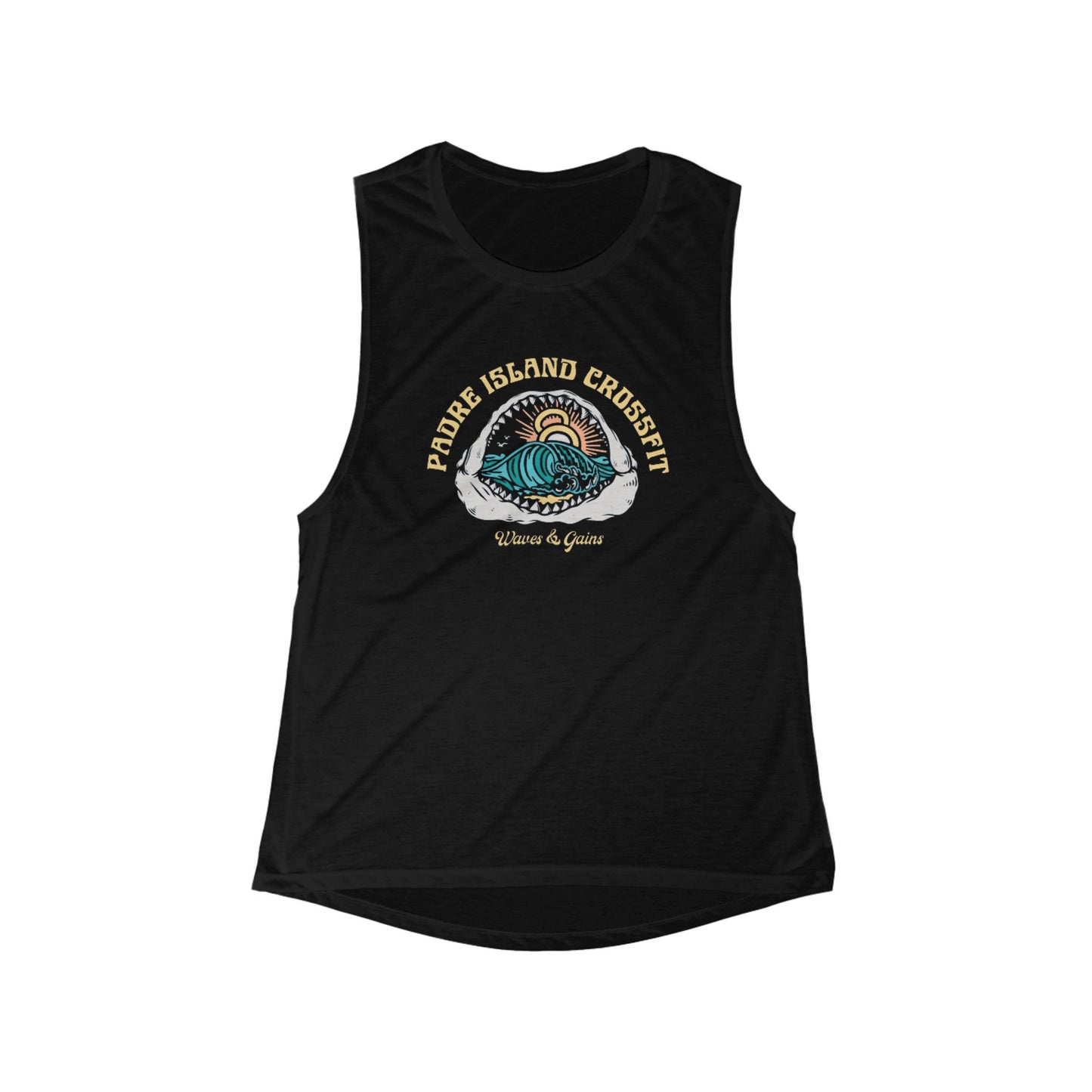 Shark Mouth Muscle Tank