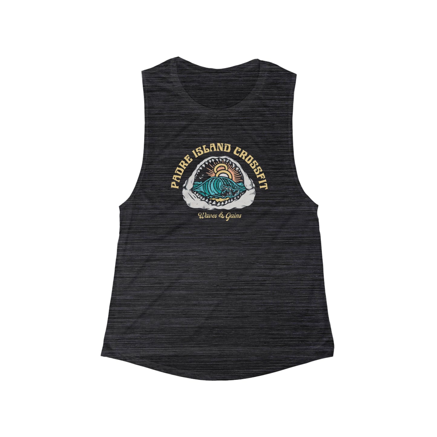 Shark Mouth Muscle Tank