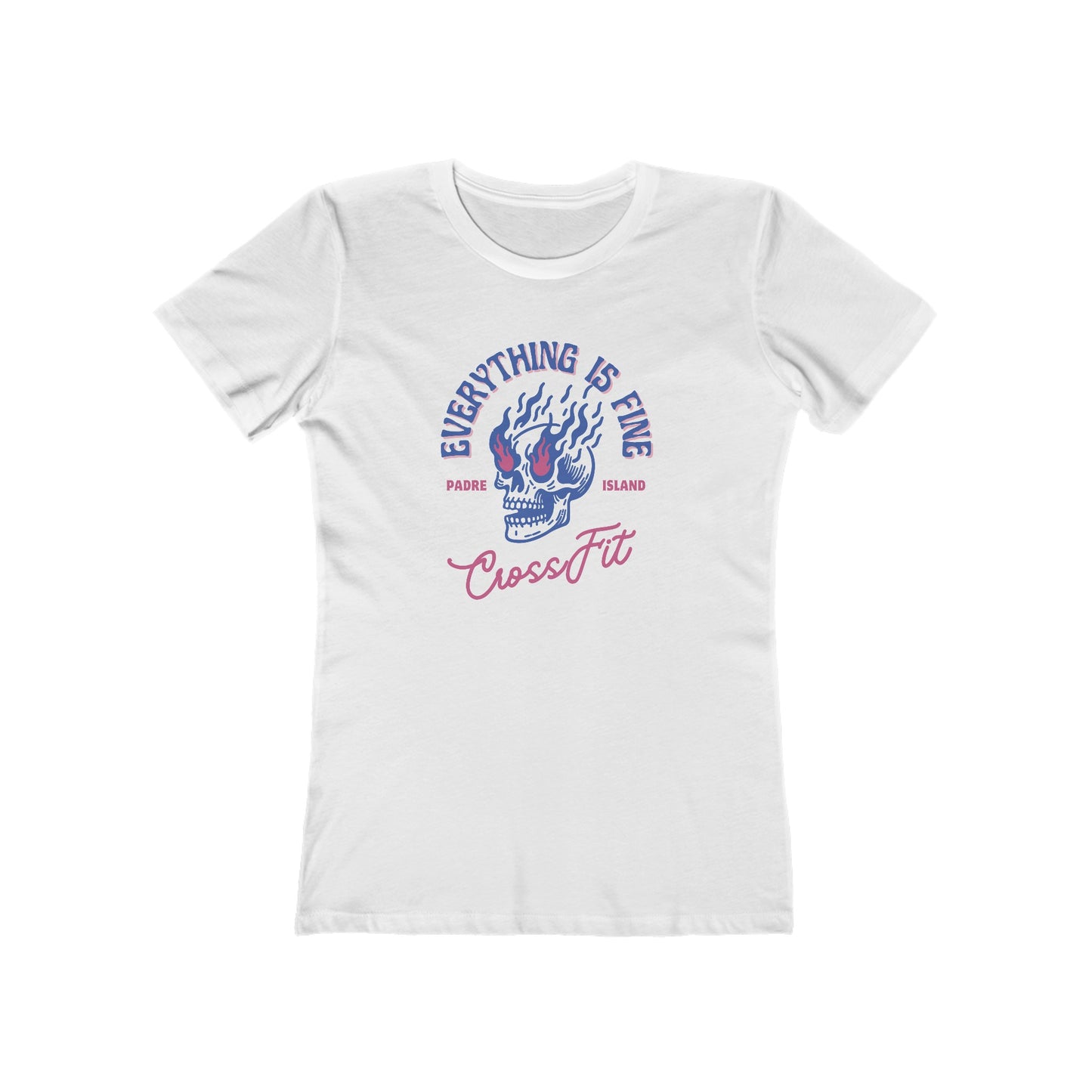 Everything is Fine Boyfriend Tee