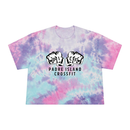 PICF Knuckles Tie-Dye Crop Tee