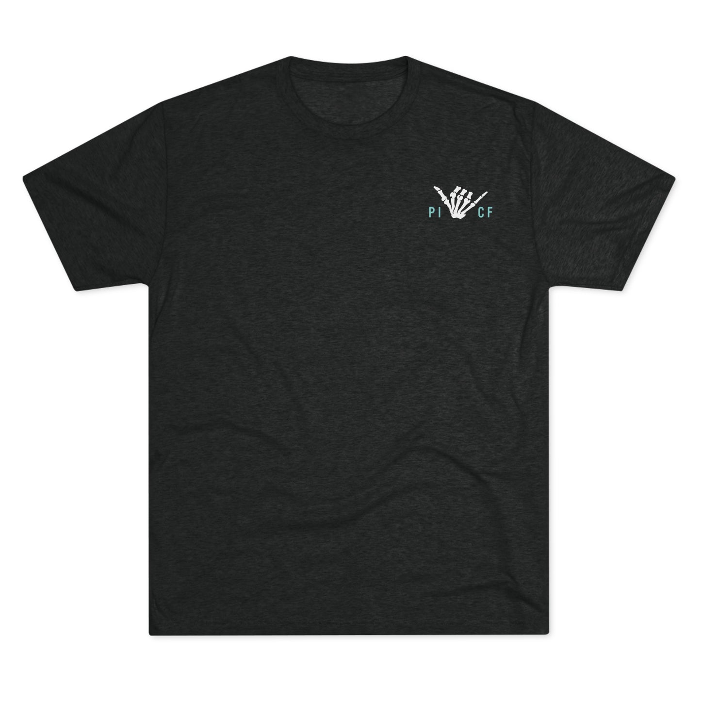 PICF Wave Skull Tri-Blend Tee