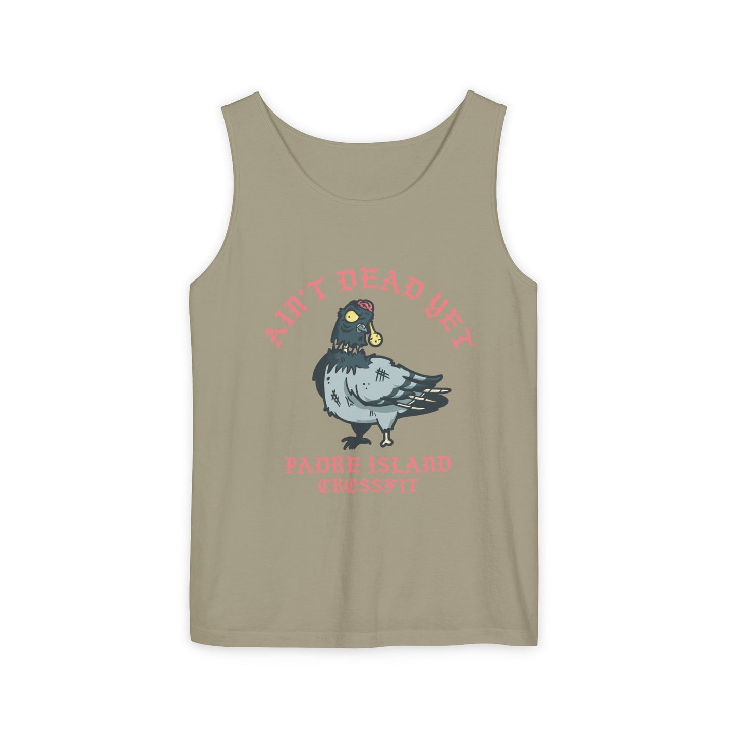 Zombie Pigeon Unisex Tank Top