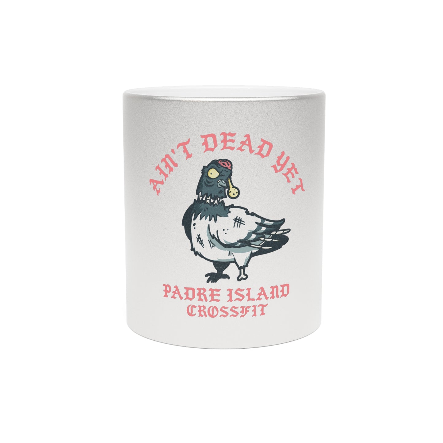 Zombie Pigeon Mug (Silver\Gold)