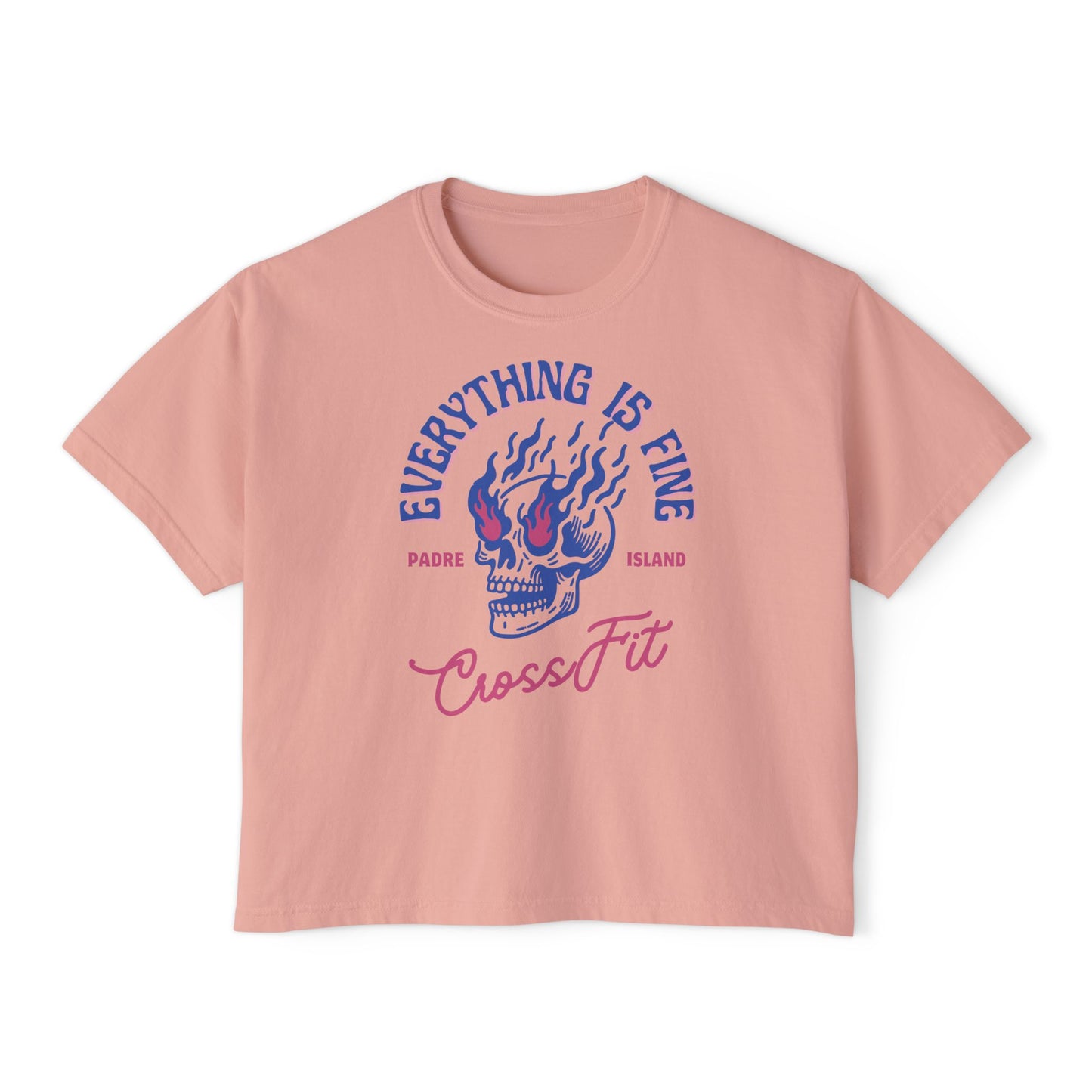 Everything is Fine Crop Top