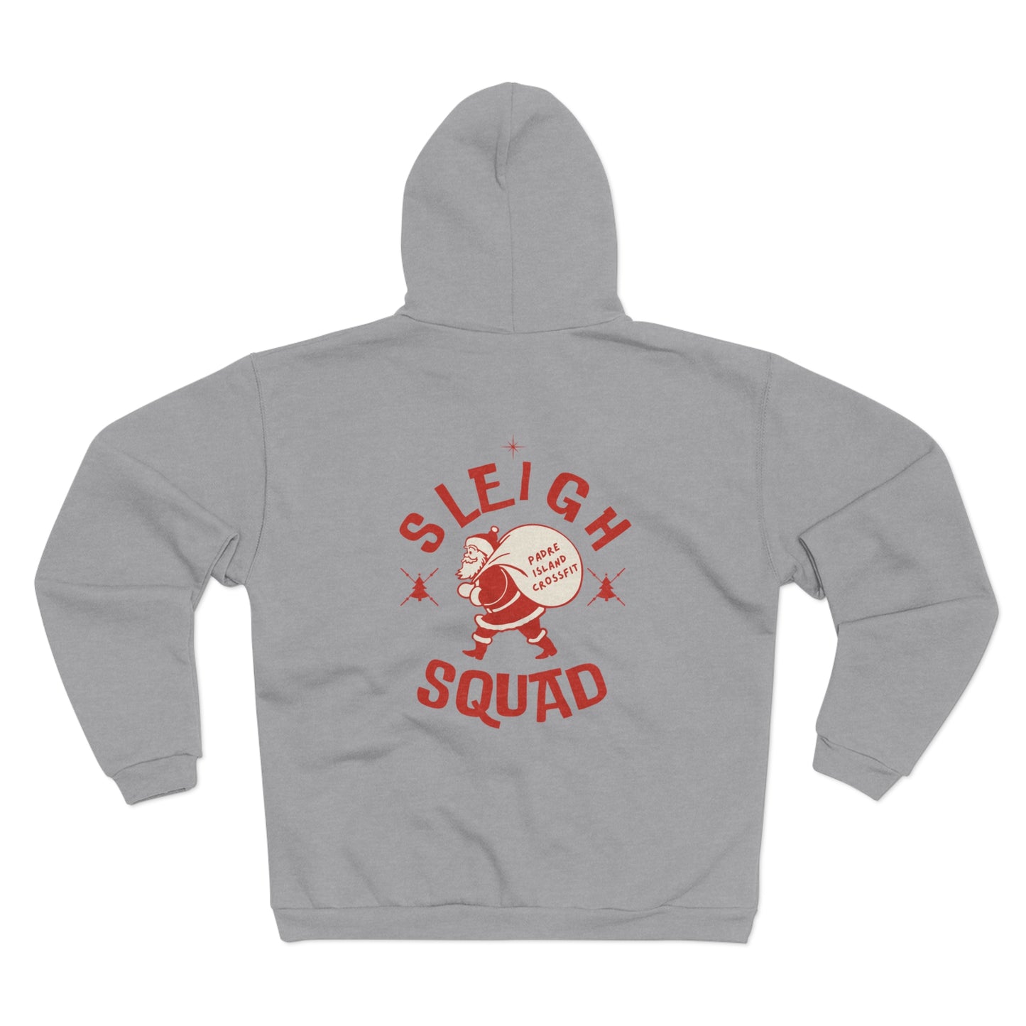 Sleigh Squad Zip Up Hoodie