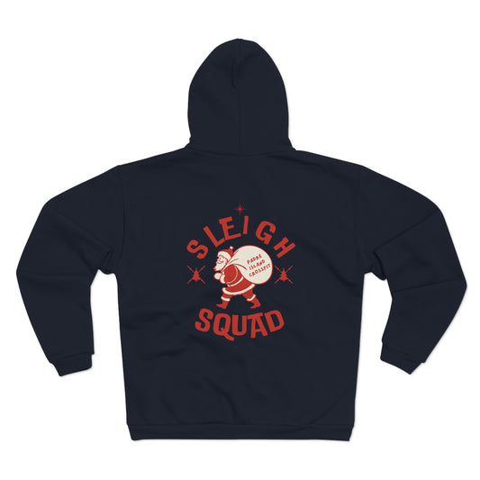 Sleigh Squad Zip Up Hoodie