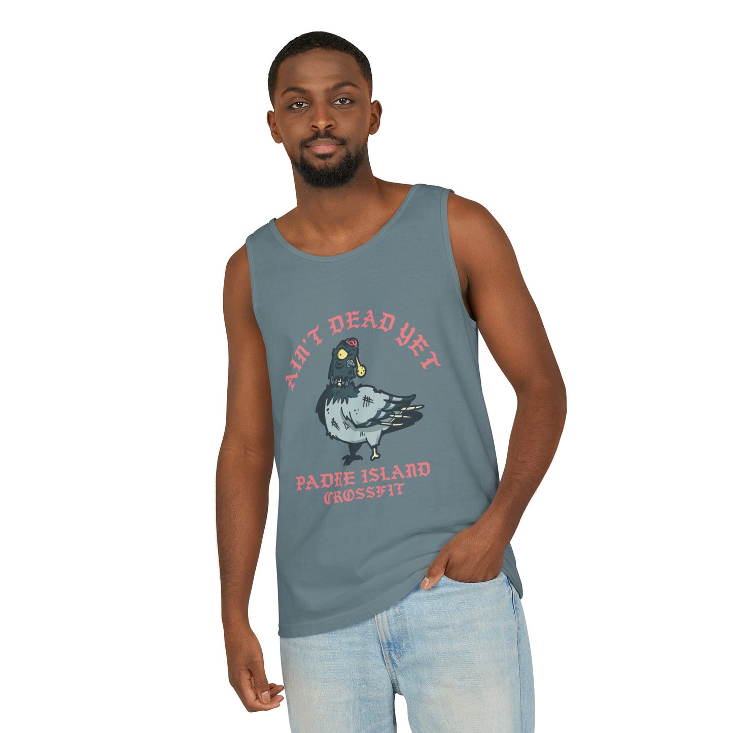 Zombie Pigeon Unisex Tank Top