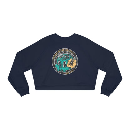 Women's Cropped Fleece Pullover