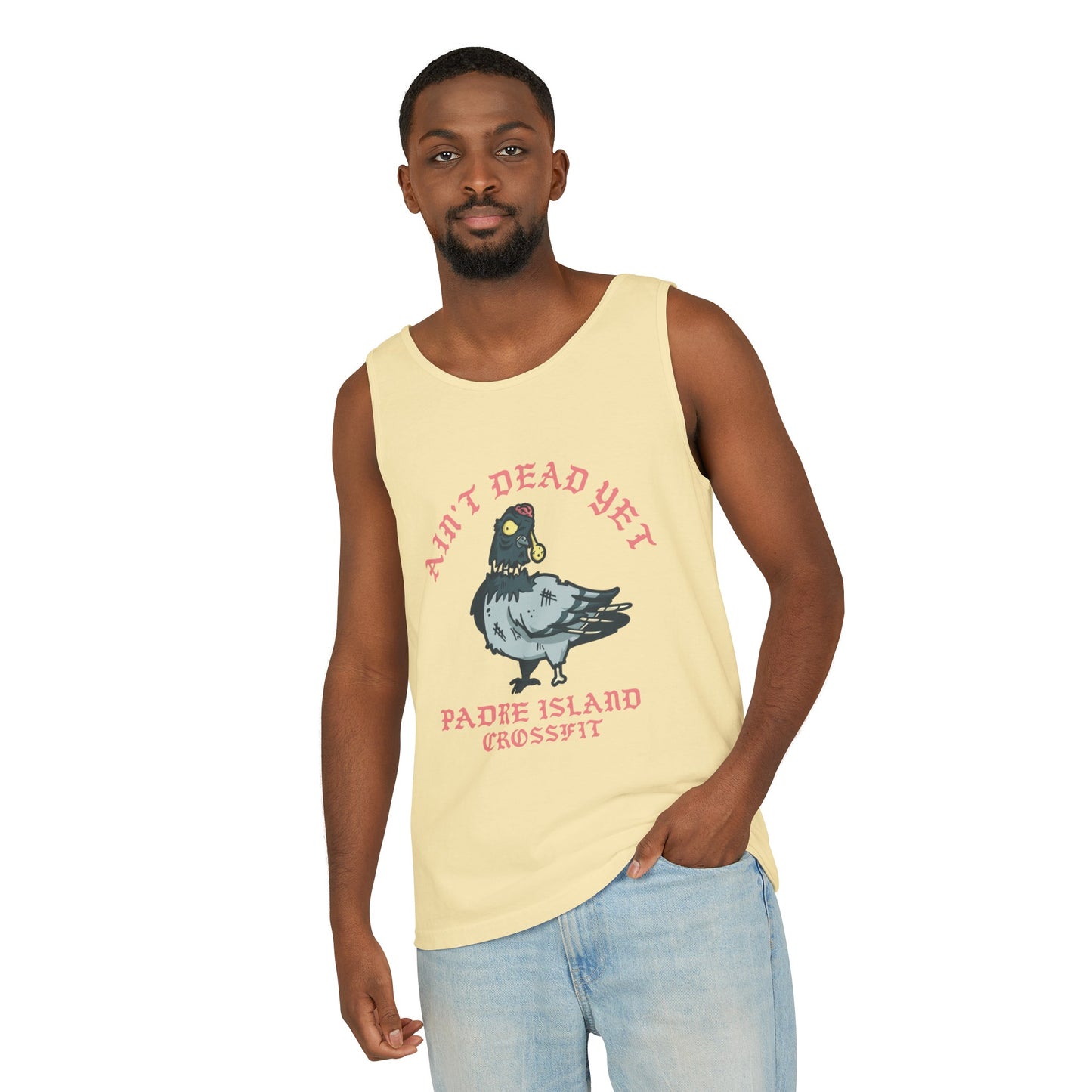 Zombie Pigeon Unisex Tank Top