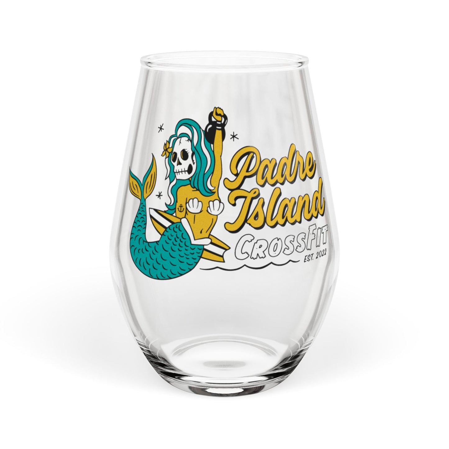 PICF Mermaid Wine Glass