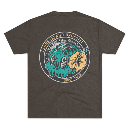 PICF Wave Skull Tri-Blend Tee