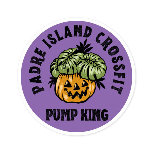 Pump King Sticker