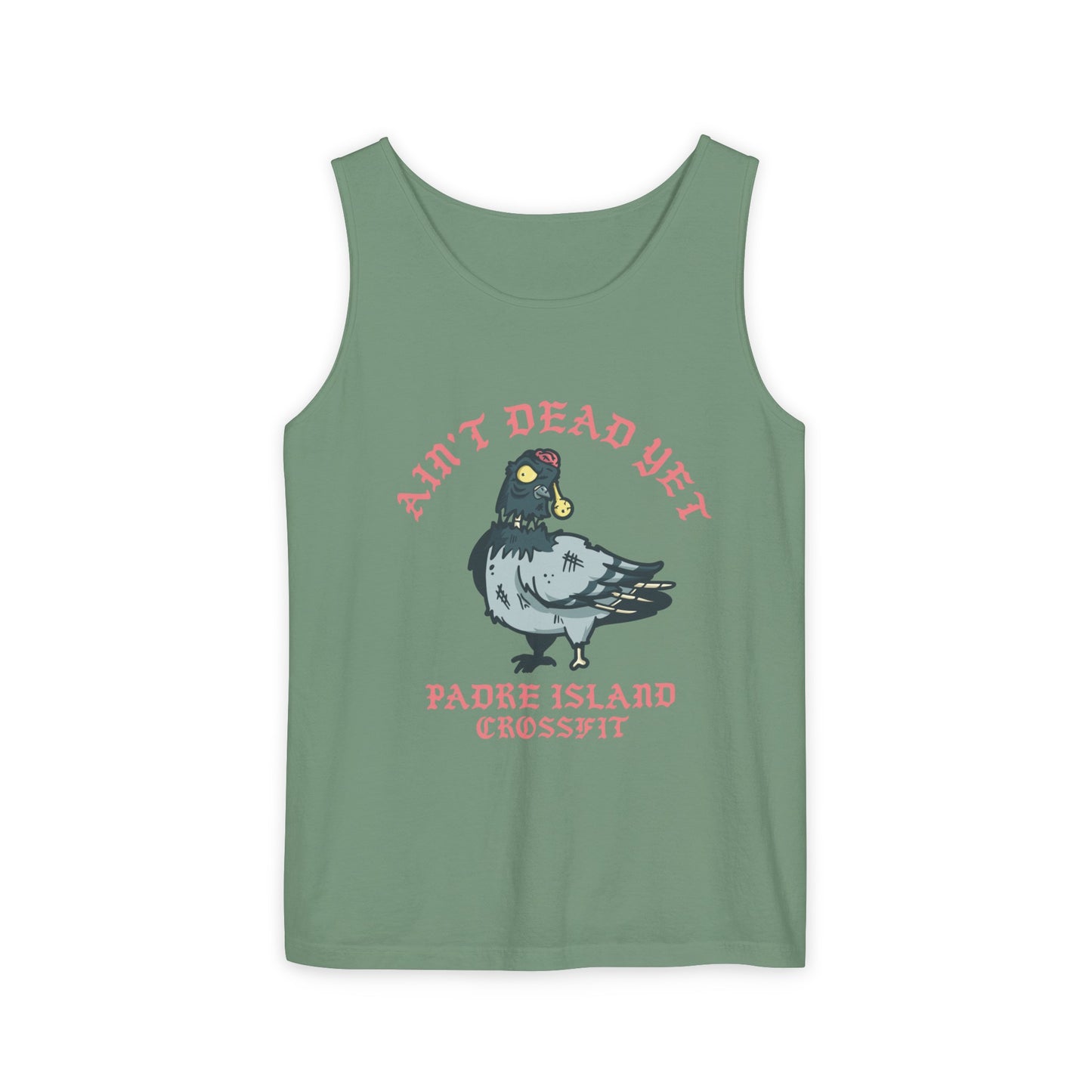 Zombie Pigeon Unisex Tank Top