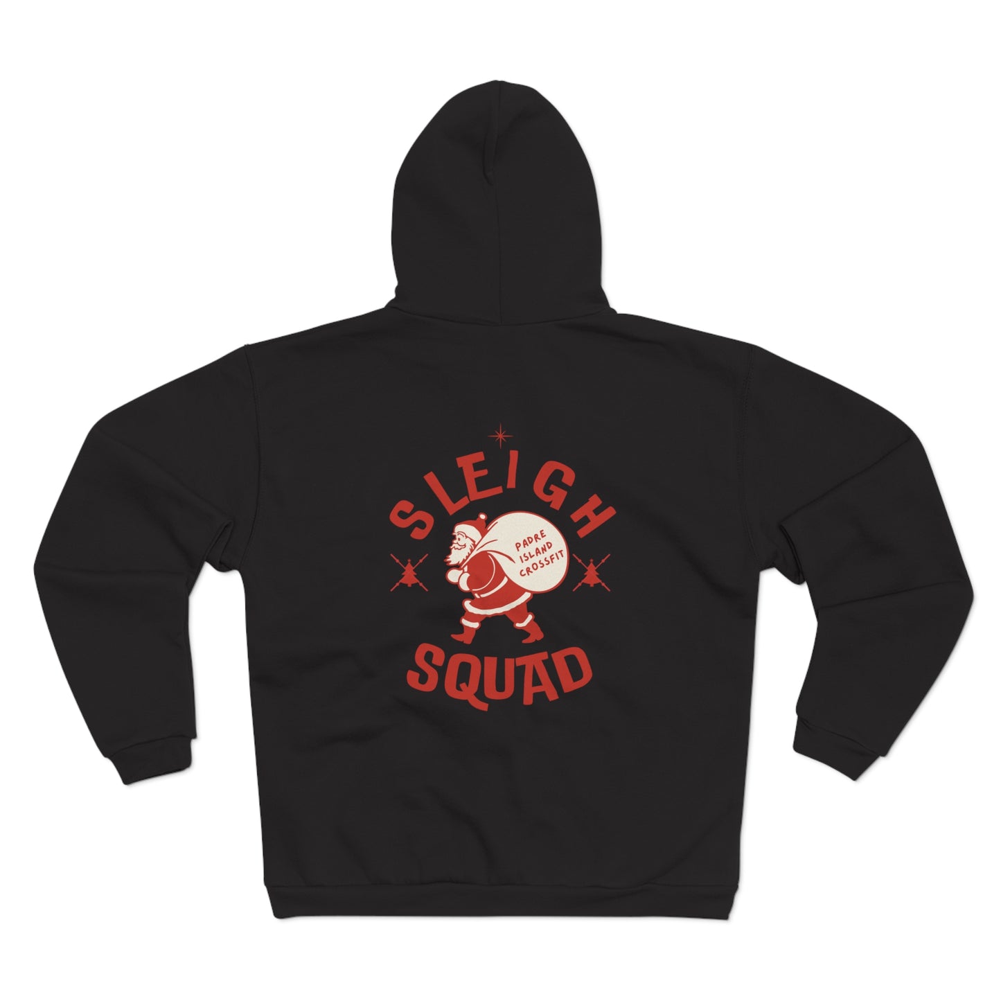 Sleigh Squad Zip Up Hoodie