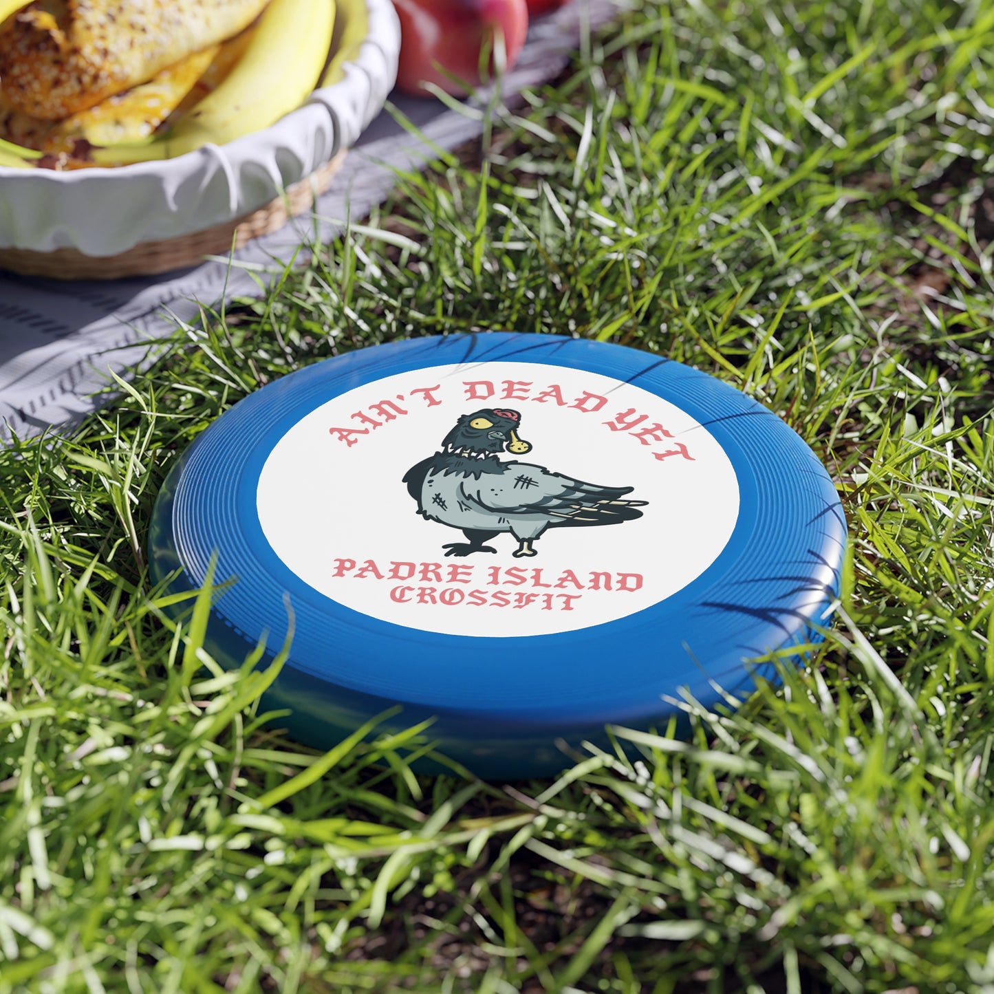 Zombie Pigeon Frisbee