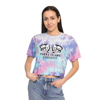 PICF Knuckles Tie-Dye Crop Tee