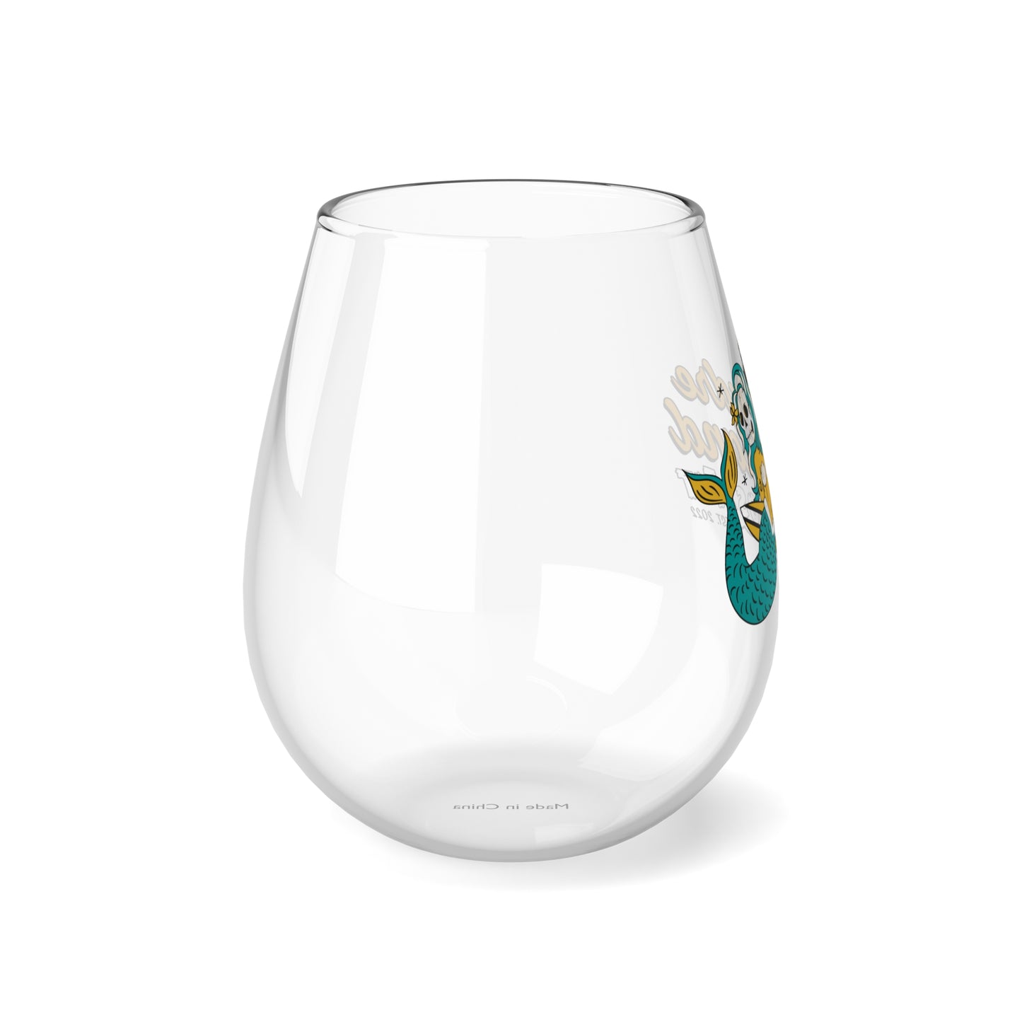 PICF Mermaid Wine Glass